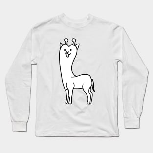 Giraffe Cat Long Sleeve T-Shirt